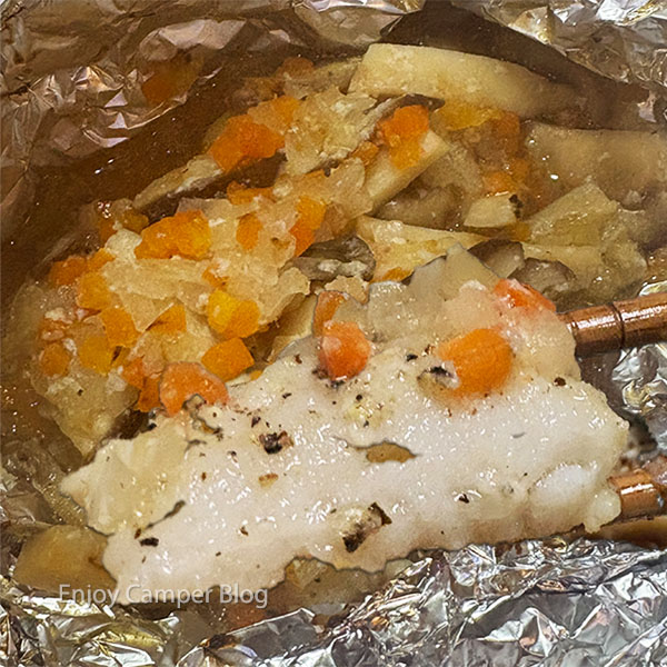 たん白な白身魚でもしっかりした味付けに