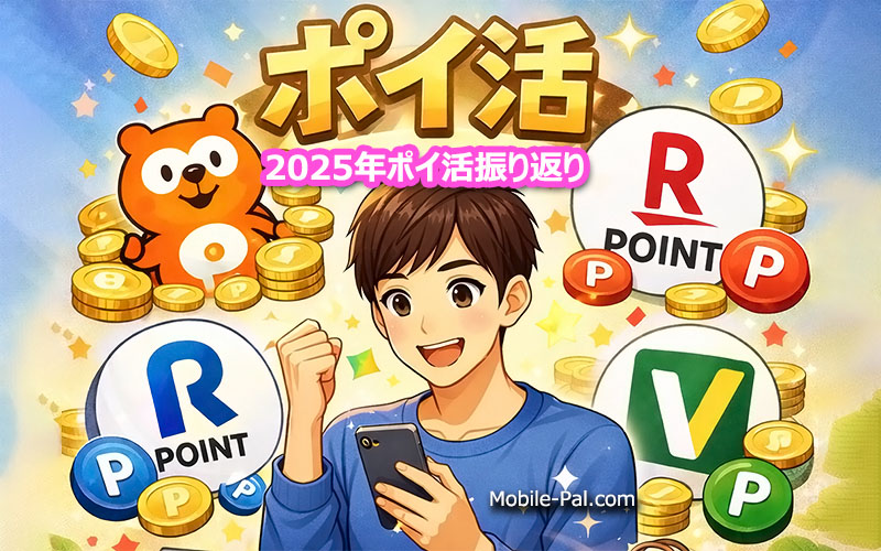 2025年ポイ活総括！1年間で何ポイント貯められたのか振り返る～年間約10万ポイントゲットした方法