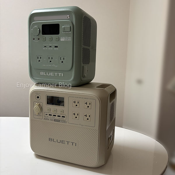 AORA100miniとAORA100、サイズ感はこんなに違う